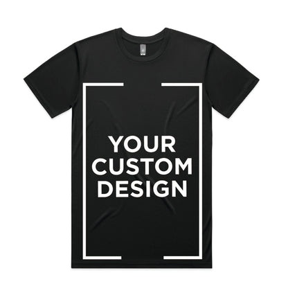 AS Colour Staple Tee - Custom Design - Black - New Signs