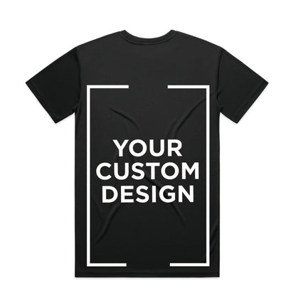 AS Colour Staple Tee - Custom Design - Black - New Signs