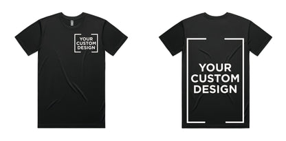 AS Colour Staple Tee - Custom Design - Black - New Signs