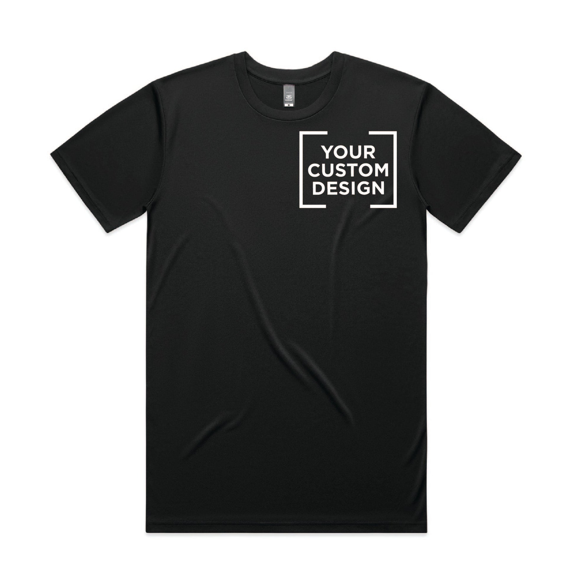 AS Colour Staple Tee - Custom Design - Black - New Signs