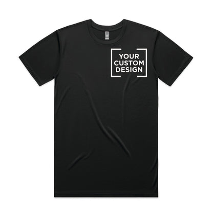 AS Colour Staple Tee - Custom Design - Black - New Signs