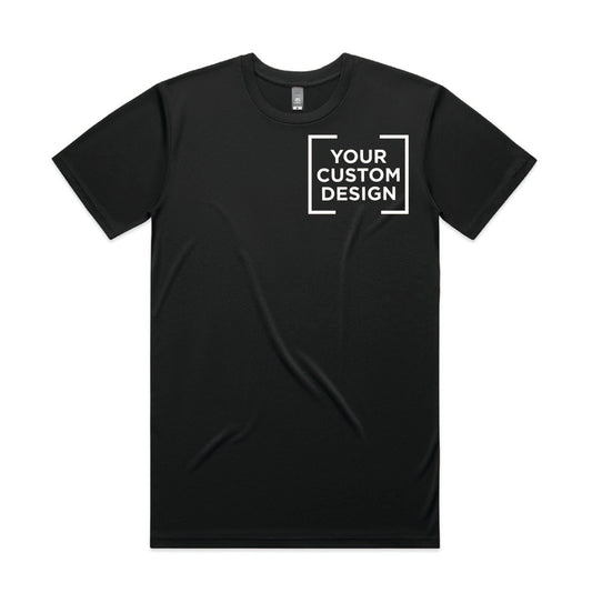 AS Colour Staple Tee - Custom Design - Black - New Signs