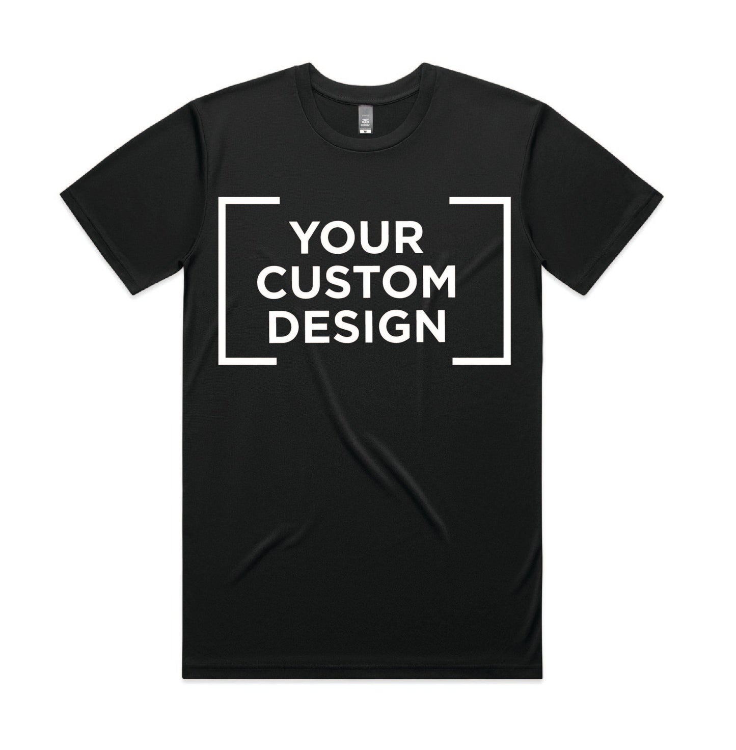 AS Colour Staple Tee - Custom Design - Black - New Signs