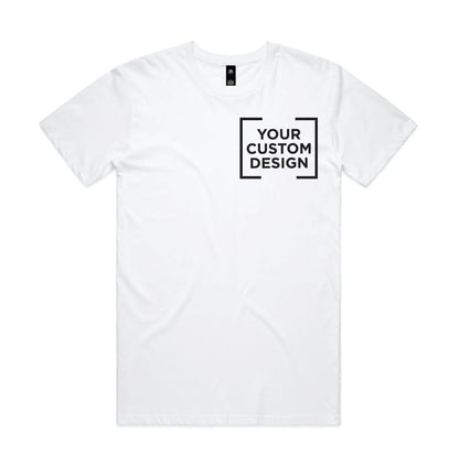 AS Colour Staple Tee - Custom Design - White - New Signs