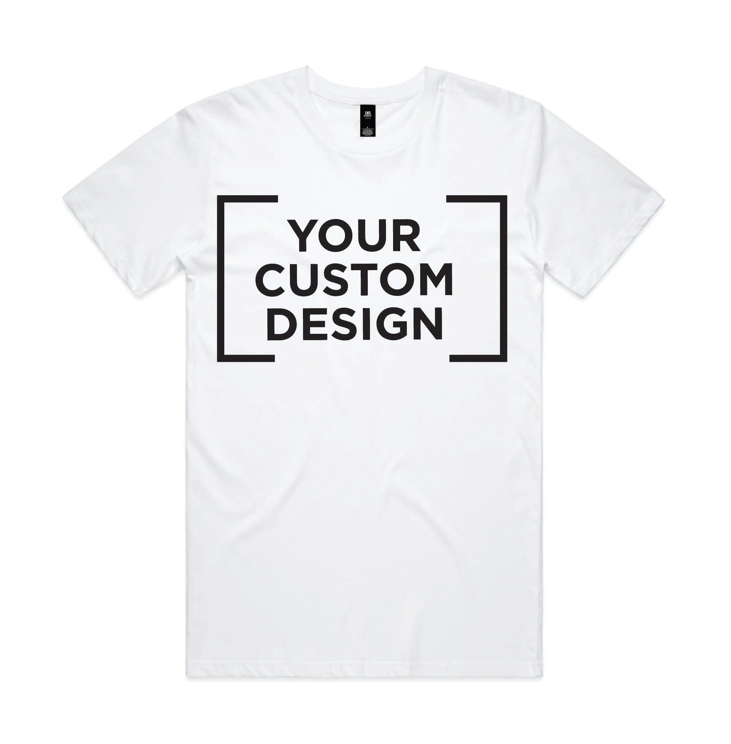 AS Colour Staple Tee - Custom Design - White - New Signs