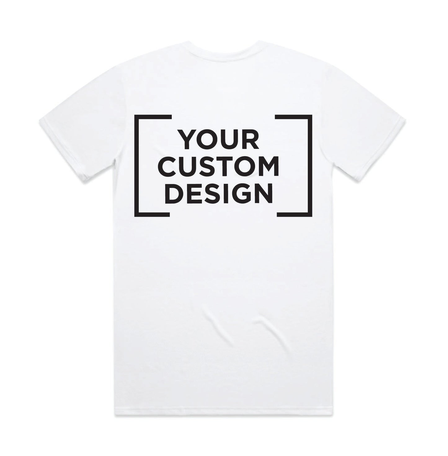 AS Colour Staple Tee - Custom Design - White - New Signs