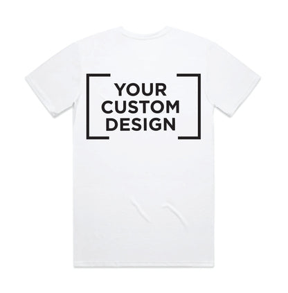 AS Colour Staple Tee - Custom Design - White - New Signs