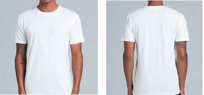 AS Colour Staple Tee - Custom Design - White - New Signs