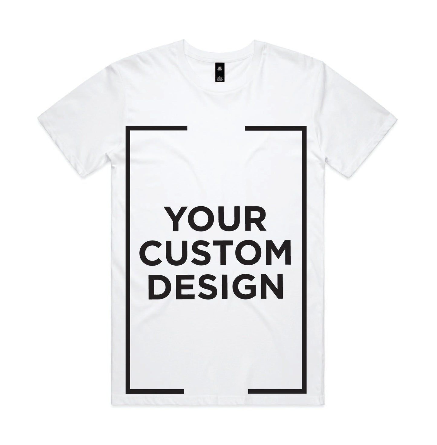 AS Colour Staple Tee - Custom Design - White - New Signs