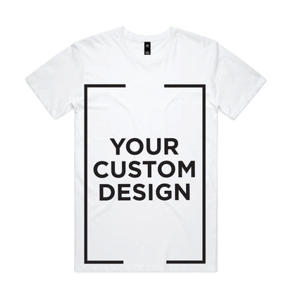 AS Colour Staple Tee - Custom Design - White - New Signs