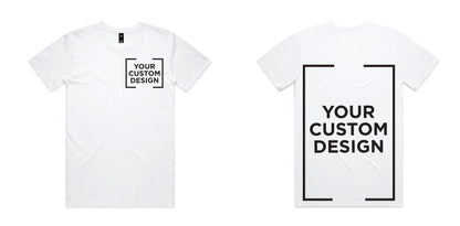 AS Colour Staple Tee - Custom Design - White - New Signs