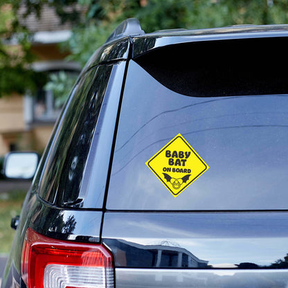 Baby Bat On Board Vehicle Sticker - New Signs