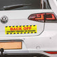 Back Off Grumpy Driver On Board Car Bumper Stickers - New Signs
