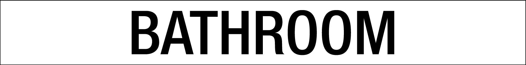 Bathroom - Statutory Sign - New Signs
