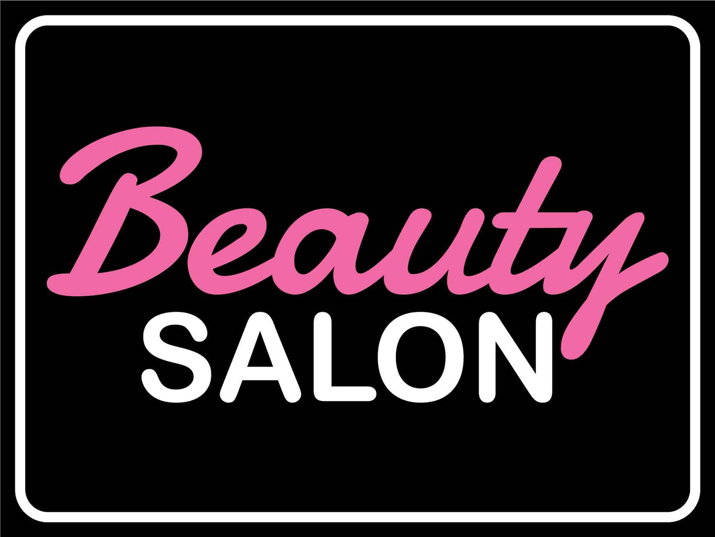 Beauty Salon Sign - New Signs