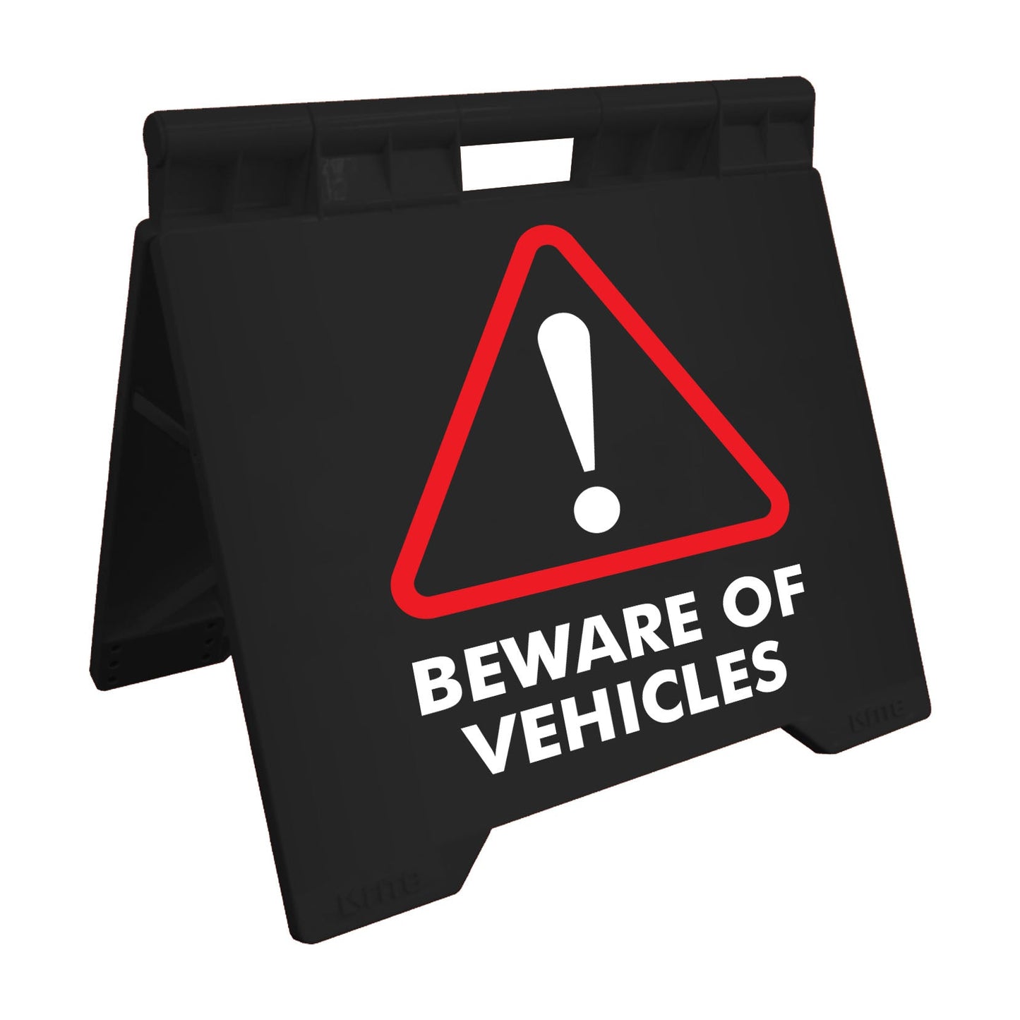 Beware Of Vehicles - Evarite A - Frame Sign - New Signs