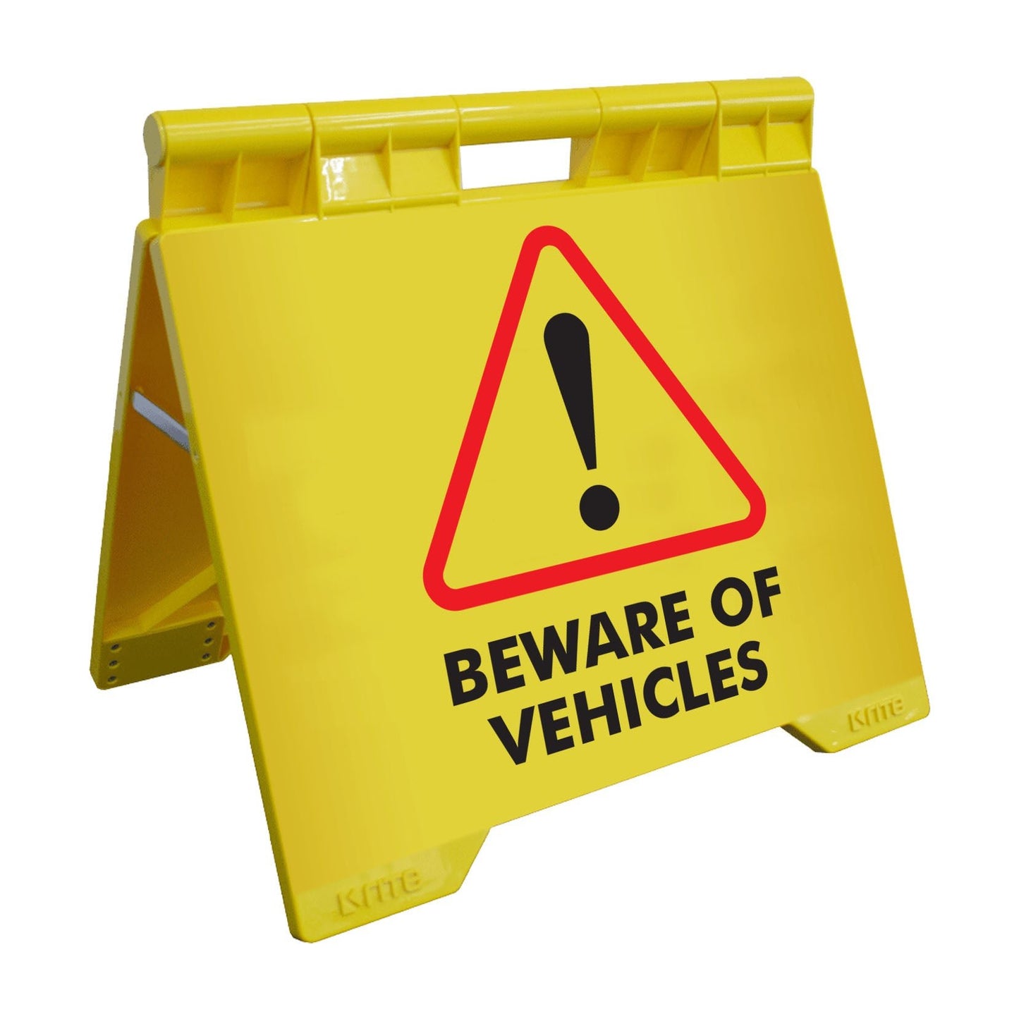 Beware Of Vehicles - Evarite A - Frame Sign - New Signs
