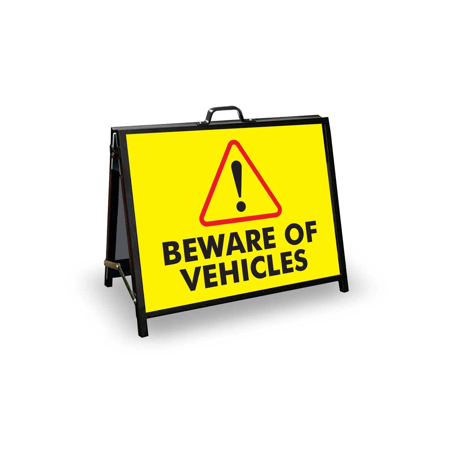 Beware Of Vehicles Landscape - New Signs