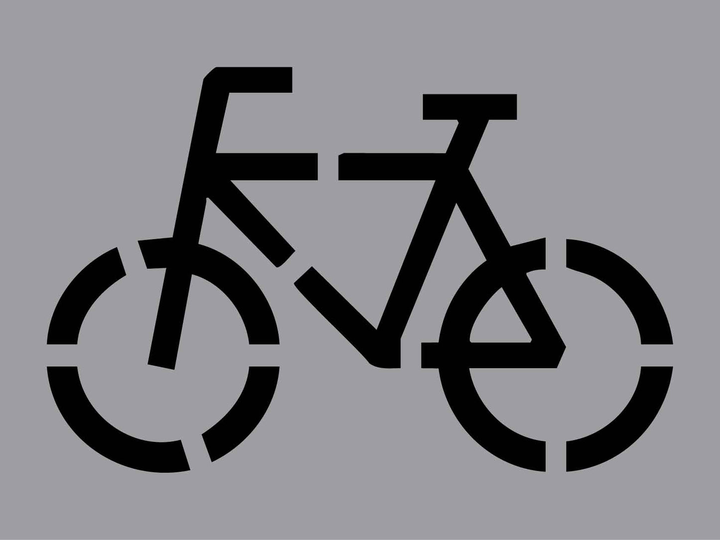 Bicycle - Aluminium Composite Stencil - New Signs
