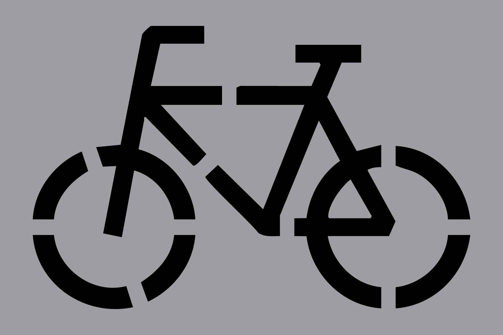 Bicycle - Aluminium Composite Stencil - New Signs