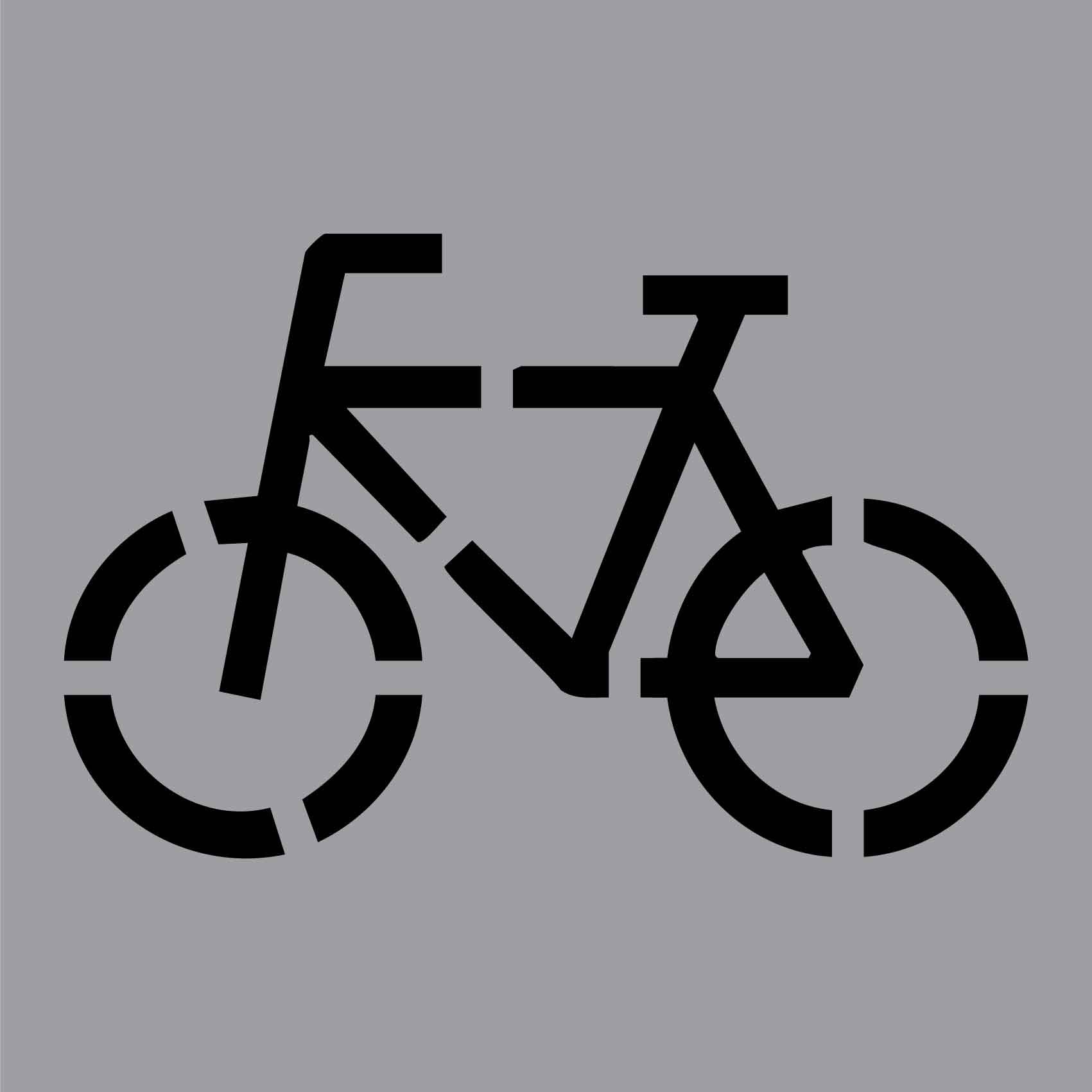 Bicycle - Aluminium Composite Stencil - New Signs