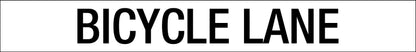 Bicycle Lane - Statutory Sign - New Signs