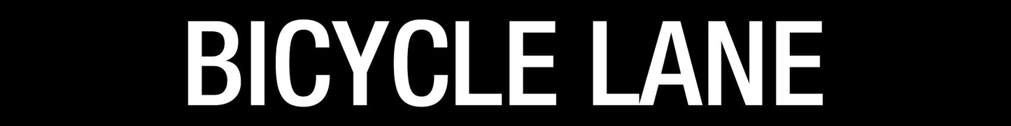 Bicycle Lane - Statutory Sign - New Signs