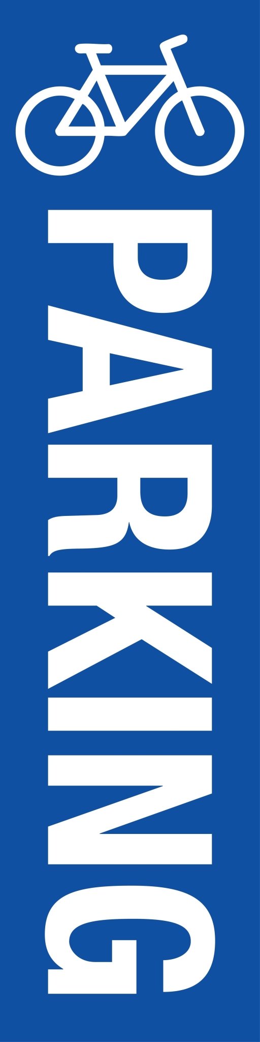 Bicycle Parking - Corflute Bollard Cover - New Signs