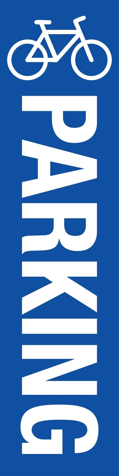 Bicycle Parking - Corflute Bollard Cover - New Signs