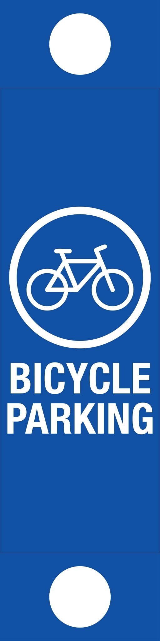 Bicycle Parking - Corflute Bollard Traffic Signs - New Signs