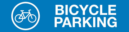 Bicycle Parking - Landscape Corflute Toblerone Signs - New Signs