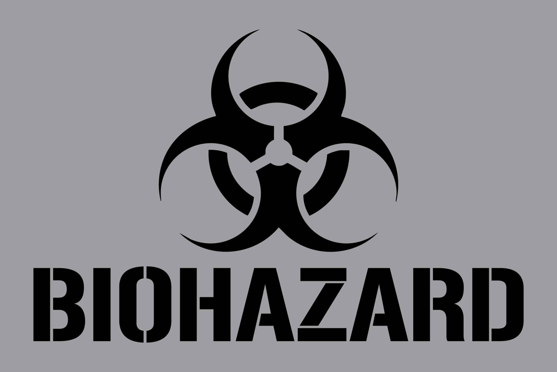 Biohazard - Aluminium Composite Stencil - New Signs
