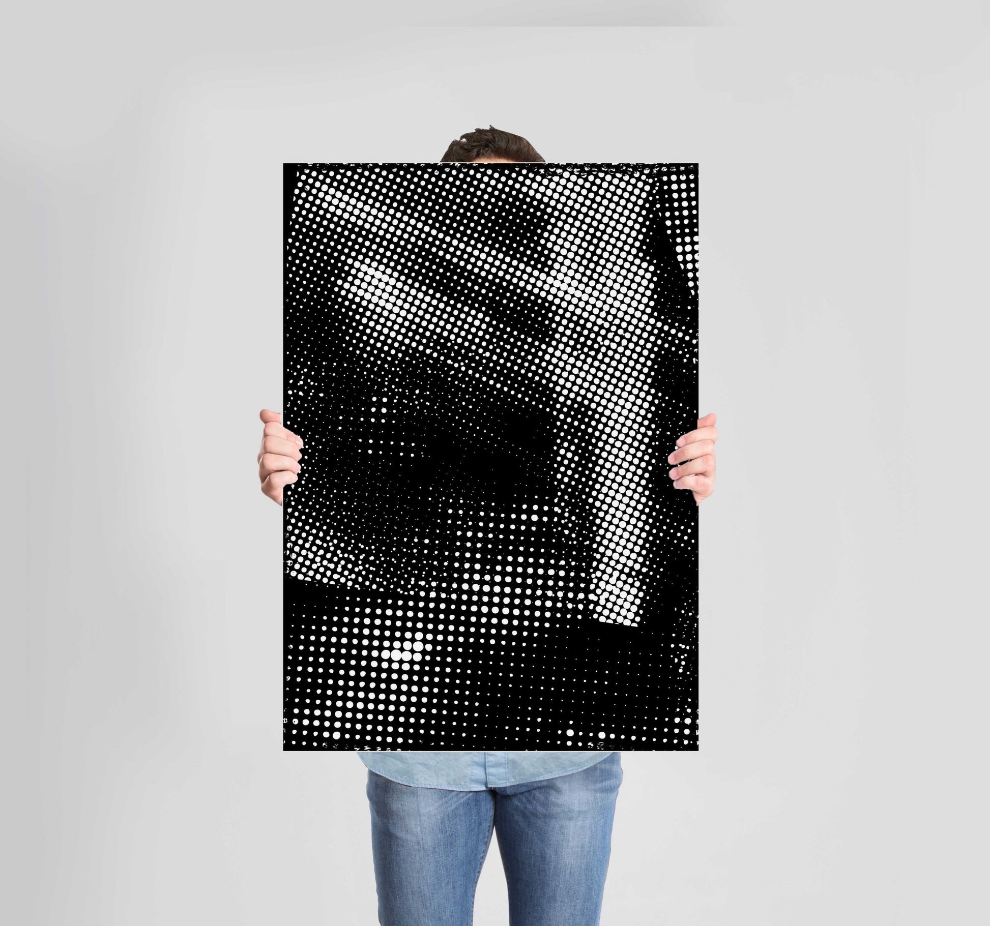 Black Abstract 1 Poster Wall Art Prints - New Signs