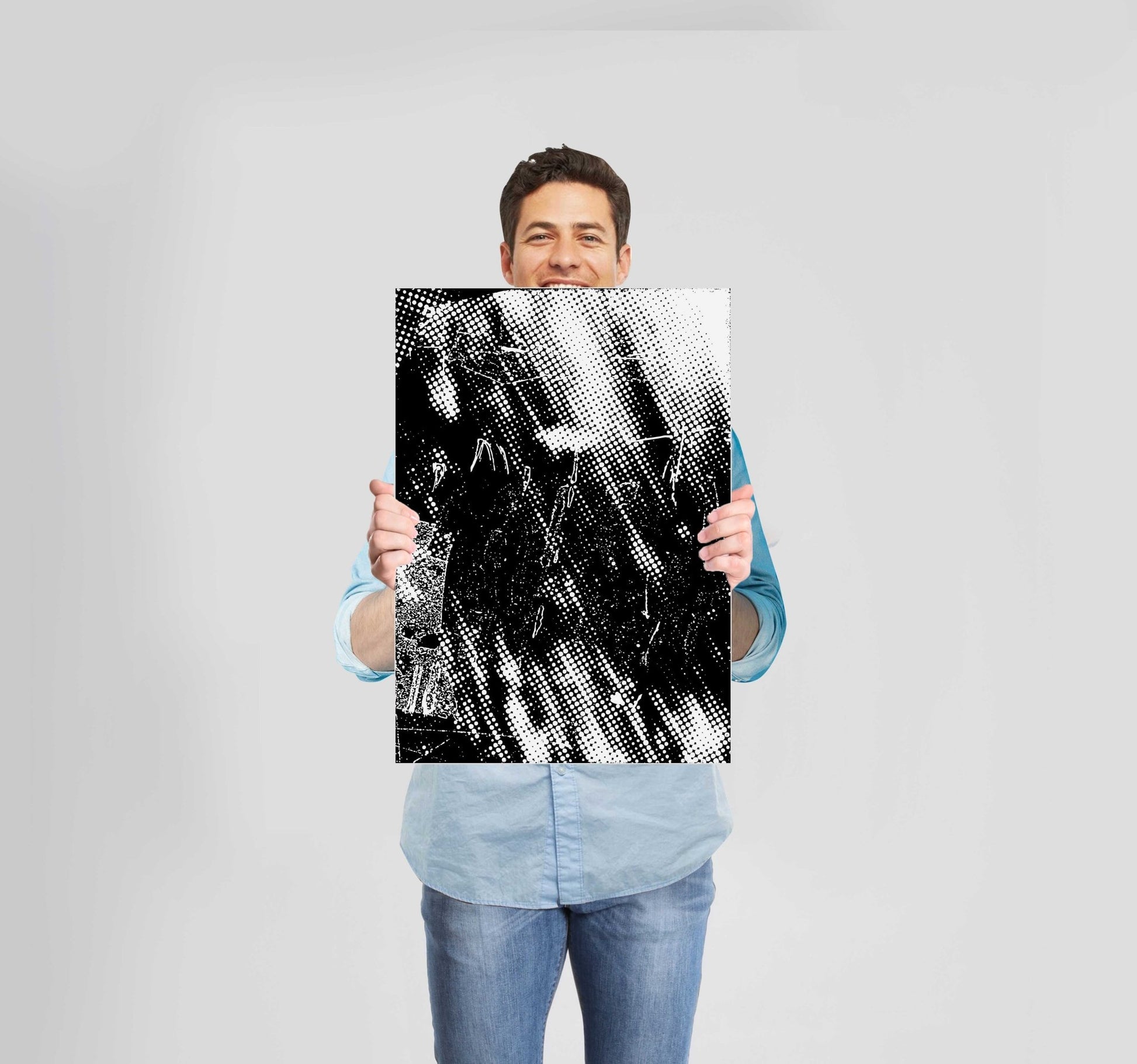 Black Abstract 2 Poster Wall Art Prints - New Signs