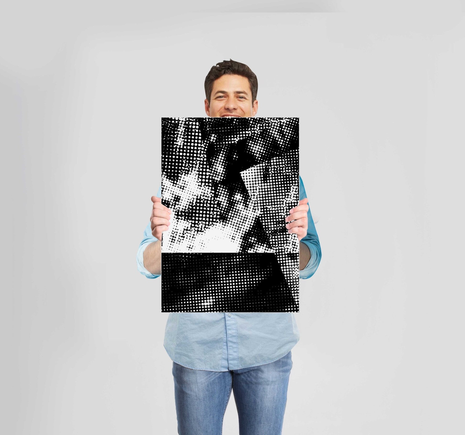 Black Abstract 3 Poster Wall Art Prints - New Signs