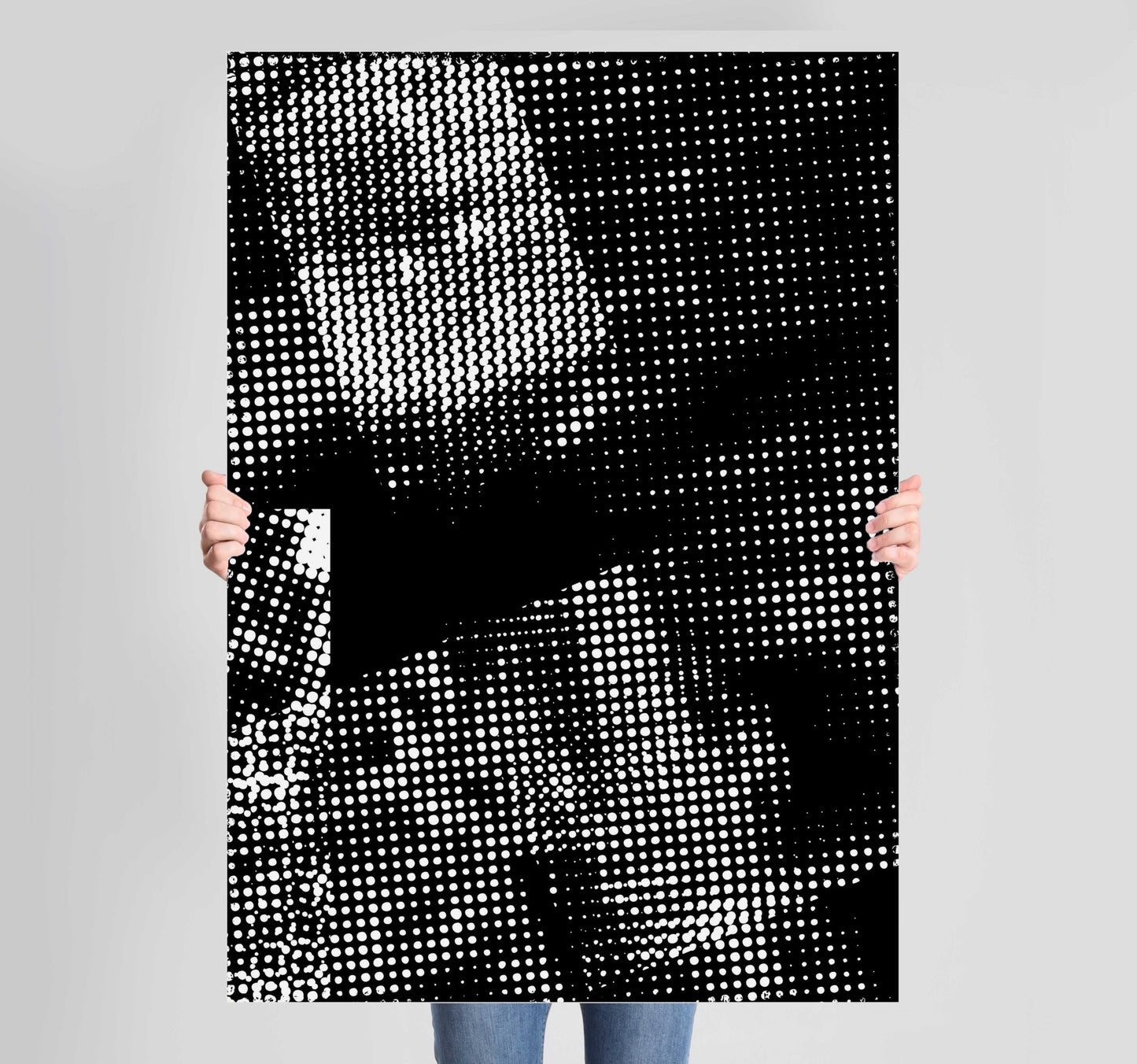 Black Abstract 4 Poster Wall Art Prints - New Signs