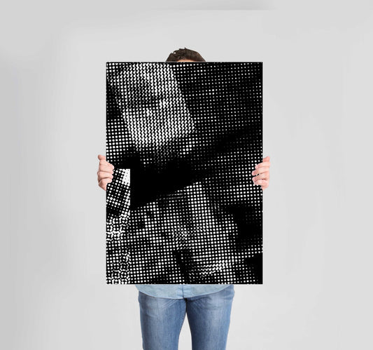 Black Abstract 4 Poster Wall Art Prints - New Signs