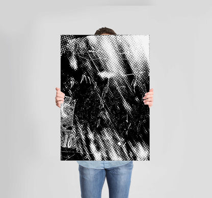 Black Abstract Poster Wall Art Prints (Set of 4) - New Signs