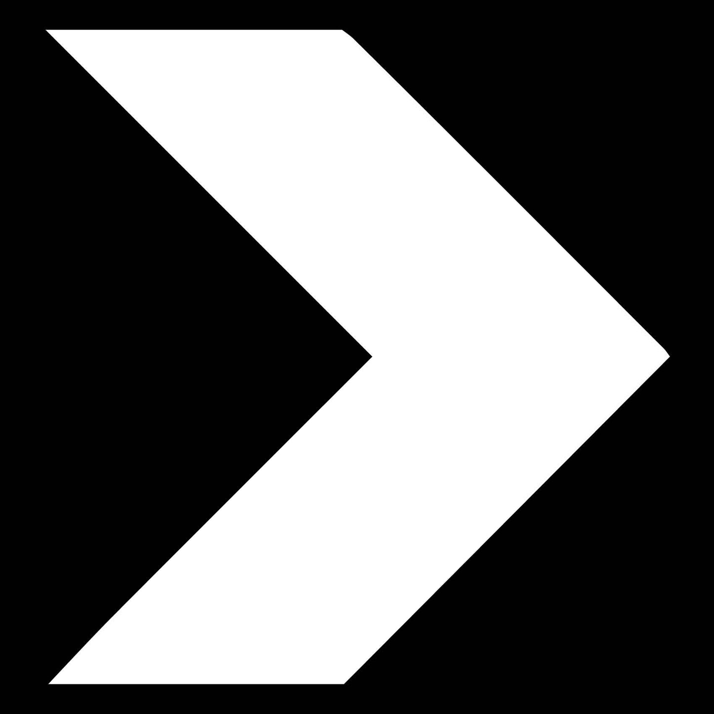 Black Bolder Arrow Multi Message Traffic Sign - New Signs