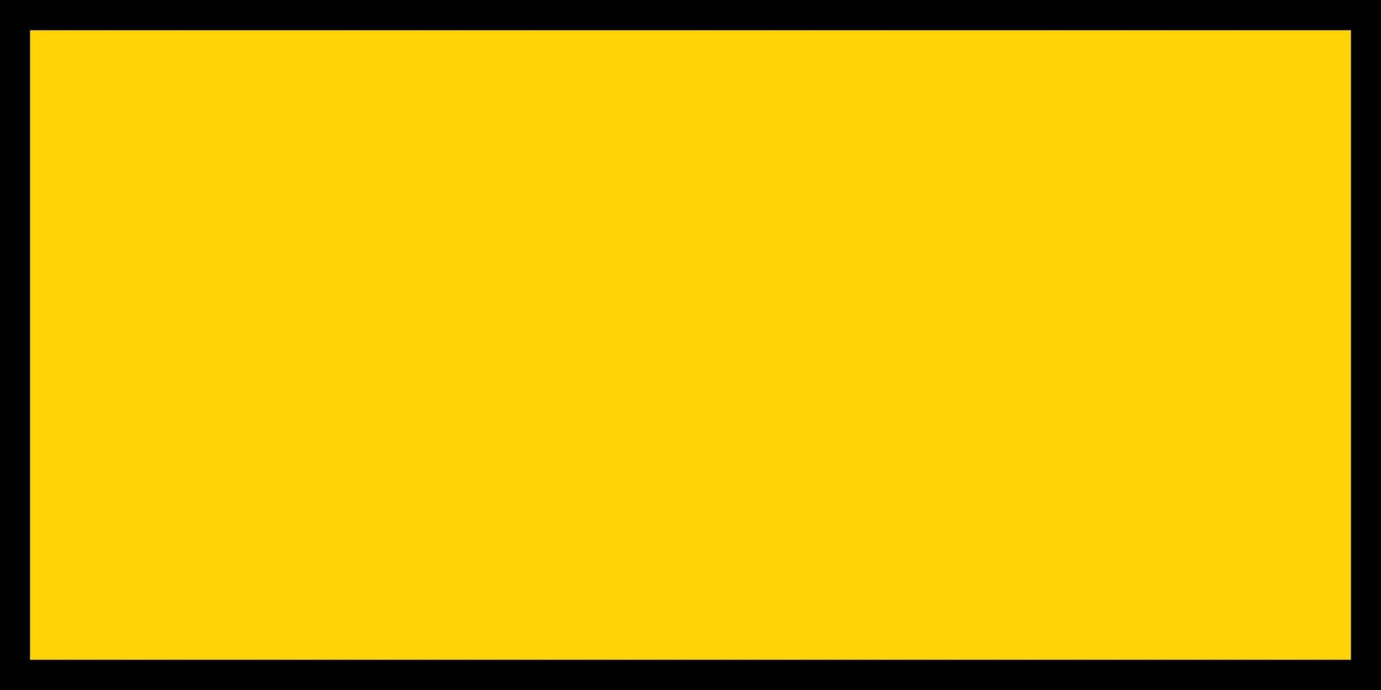 Blank Yellow Long Multi Message Traffic Sign - New Signs