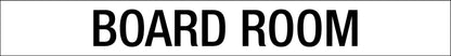 Board Room - Statutory Sign - New Signs