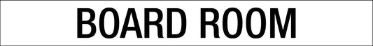Board Room - Statutory Sign - New Signs