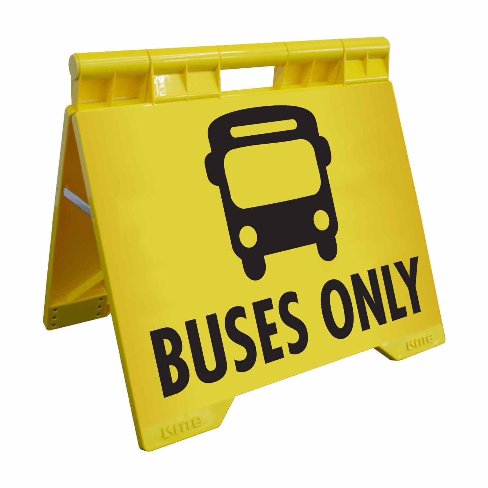 Buses Only - Evarite A - Frame Sign - New Signs