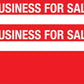 Business For Sale - Landscape Corflute Toblerone Signs - New Signs