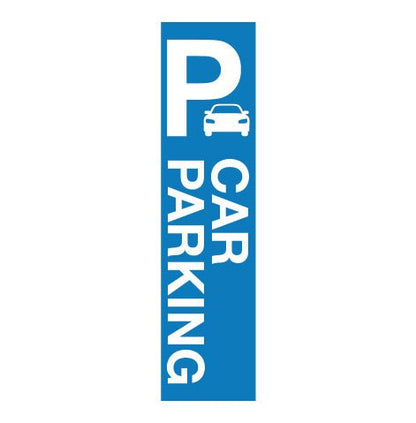 Car Parking - Corflute Bollard Cover - New Signs
