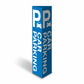 Car Parking - Corflute Bollard Cover - New Signs