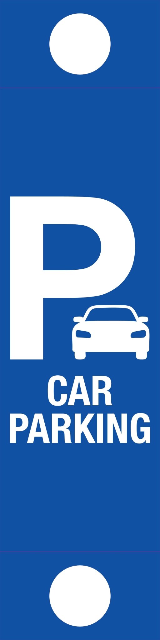 Car Parking - Corflute Bollard Traffic Signs - New Signs