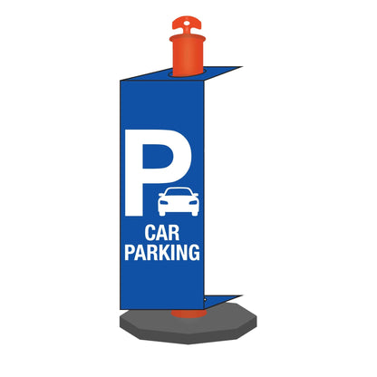 Car Parking - Corflute Bollard Traffic Signs - New Signs