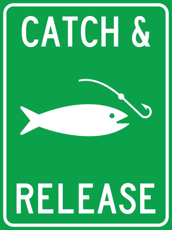 Catch And Release Sign – New Signs