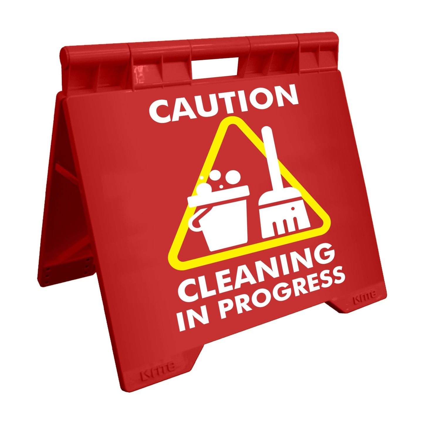 Caution Cleaning In Progress - Evarite A - Frame Sign - New Signs